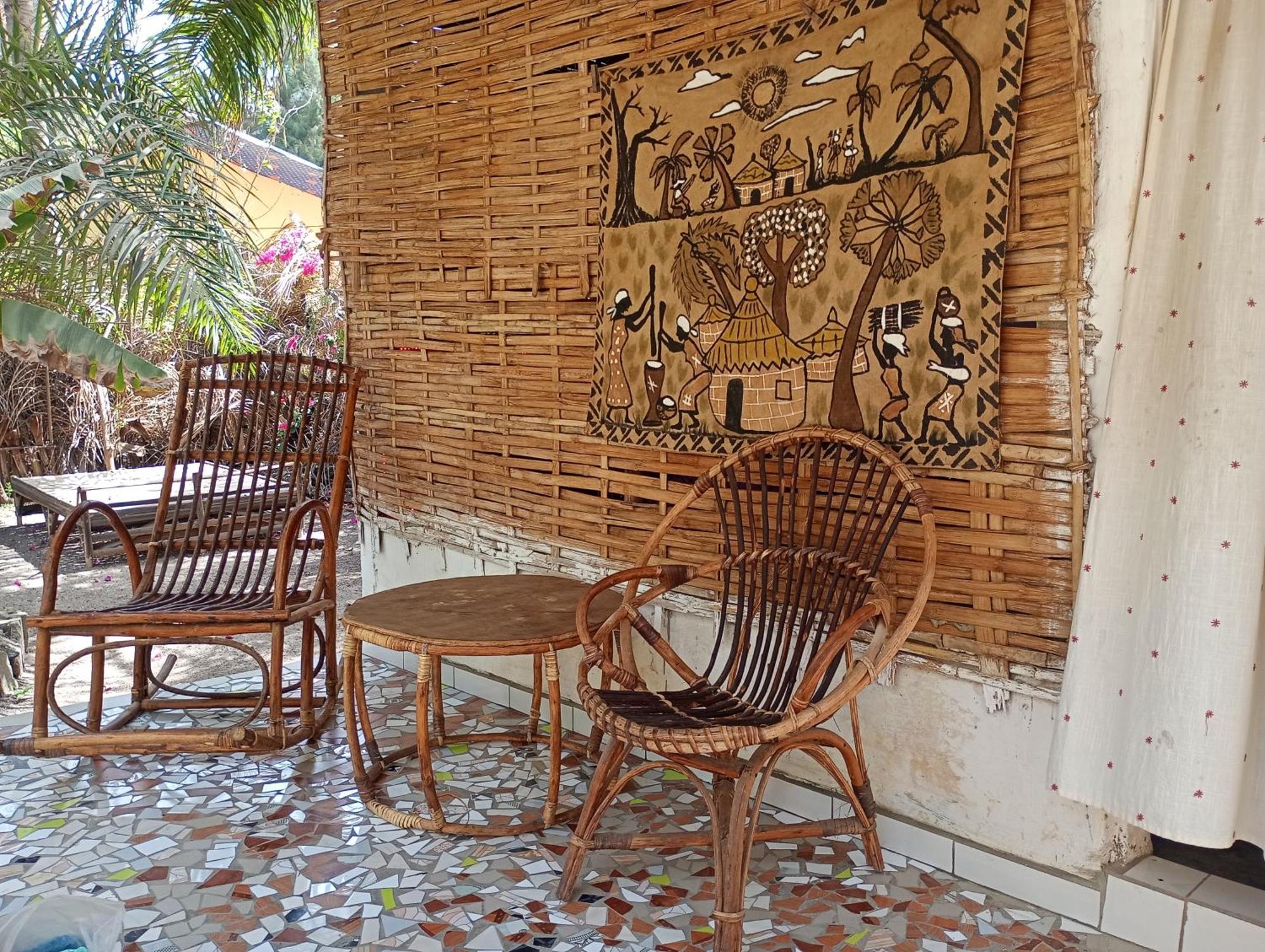 Villa Chez Bethy & Baboulaye Jungle Et Ocean Abémé Zimmer foto